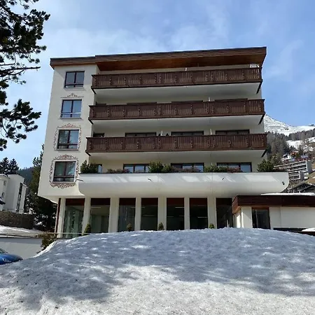 Davos, Residenz Meierhof, Chasa Hubertus 아파트 *